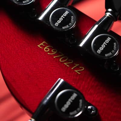 ESP E-DR-II-7st (DIR EN GREY Die Signature MODEL) - See Thru Dark Red image 14