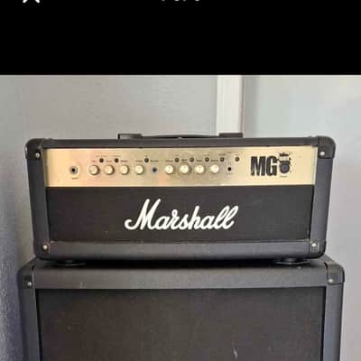 Marshall MG MG100HFX 2-Channel 100-Watt Solid State Guitar Amp Head 2009 - 2012 - Black image 1