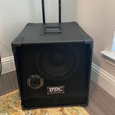 Boom Bass Cabinet BBC Tank 1012 - 1x10" and 1x12" 1200-watt Bass Cabinet - Black 2022 - Black image 2