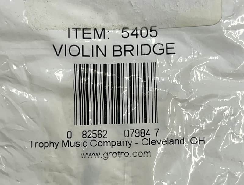 Teller 5405 Violin Bridge image 1