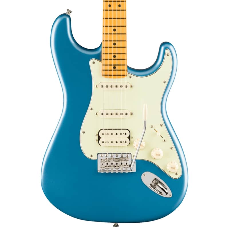 Fender American Professional Classic Stratocaster HSS - Faded Lake Placid Blue / Maple image 1