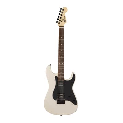 Charvel San Dimas Style 1 HH HT RW – Hardtail Bridge and Fast Maple Neck with Rosewood Fingerboard (Snow White) image 1