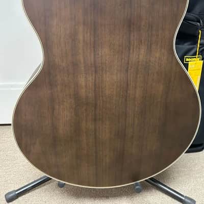 Warwick Rockbass Alien Deluxe 4 String Fretless Acoustic Electric Bass - Natural image 4