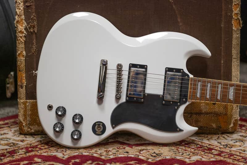 2019 Epiphone SG Pro - in White image 1