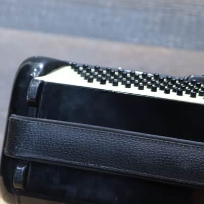 Titano T3095 Model 120-Bass 41-Key 7-Treble Switch Black Piano Accordion w/Bag image 11