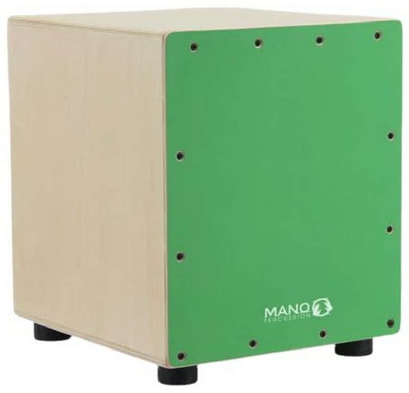 Mano Percussion MP-CAJK-GR Kids Cajon, Green image 1