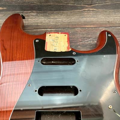 90s Charvel CST-060-SSH Stratocaster Type Ash Body w/Plate Made in Japan image 8