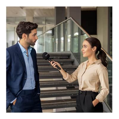 RODE Interview GO Handheld Adaptor for Wireless GO Transmitters (Blue) image 6