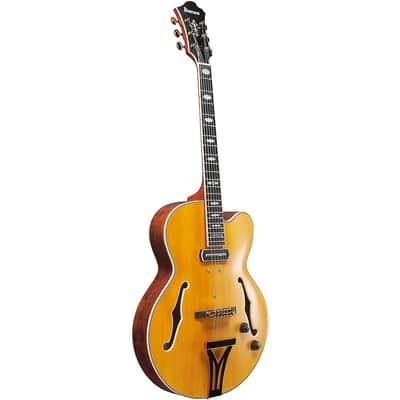 Ibanez Pat Metheny Signature Electric Guitar Regular Natural Amber Low Gloss image 5