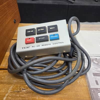 TEAC A-2300S 4-Track Reel to Reel Recorder 1970s - Silver/Walnut image 12