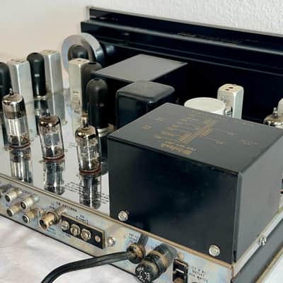 Classic McIntosh MR71 Stereo Tube Tuner Black / Silver, Very Clean Super Nice Tuner ! image 11