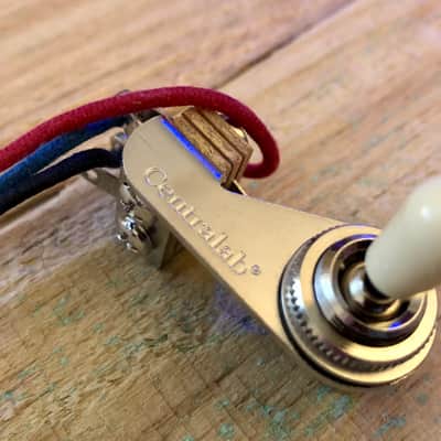 Fender Jazzmaster Wiring Harness 500K MOD NOS Sprague Ceramic Disc Caps Gavitt Cloth Wire image 11