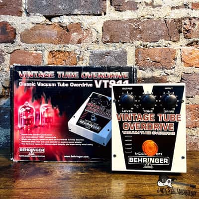 Behringer VT911 Vintage Tube Overdrive | Reverb
