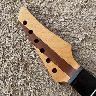 Black DIY Project Set Guitar, Aluminum Body, Maple Neck image 18