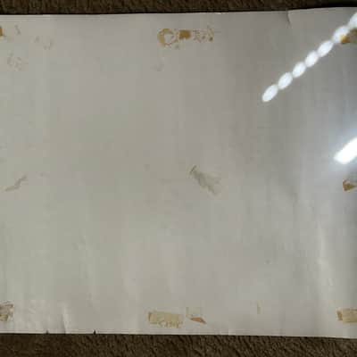 ORIGINAL VINTAGE 1971 FENDER TELECASTER POSTER image 3