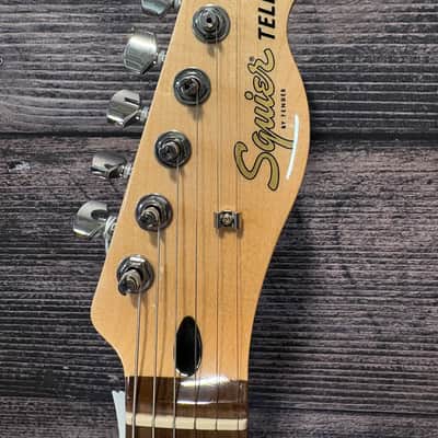Squier Affinity Series Telecaster Thinline - Lake Placid Blue image 9