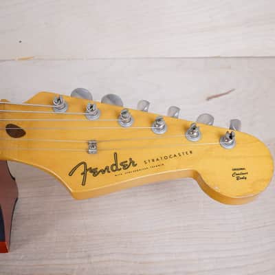 Fender ST57-900 (ST57-115) '57 Stratocaster Reissue MIJ 1991 Tobacco Sunburst Lacquer Finish USA Pickups Made in Japan Vintage w/ Hard Case image 4