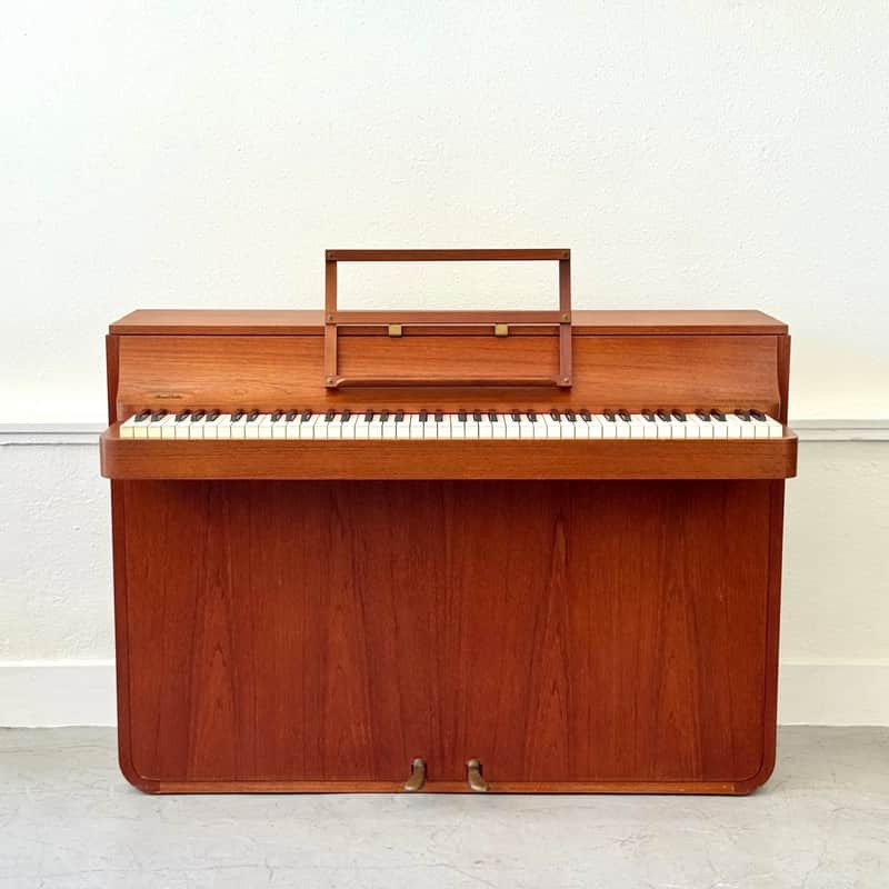 Teak Louis Zwicki 82 Key Piano image 1