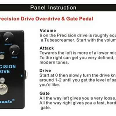 Demonfx Precision Drive Overdrive w/Gate Option image 5