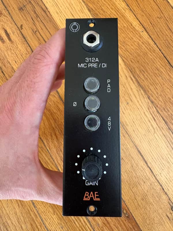BAE 312A 500 Series Mic Pre / DI imagen 1