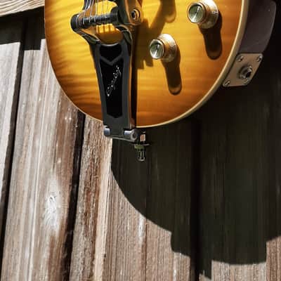 Epiphone Les Paul Standard Plus Top with Bigsby Completely Upgraded image 3