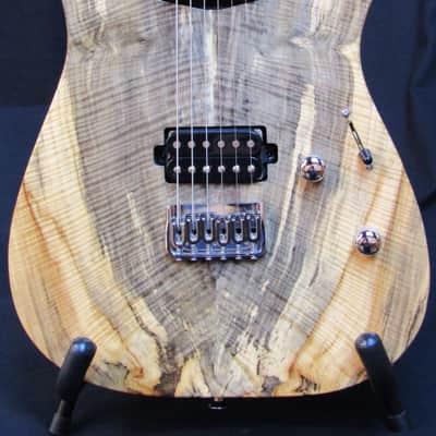 Lipe Guitars Virtuoso 2017 Natural Flame Buckeye Burl image 8