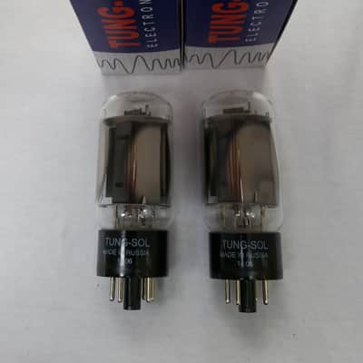 New 2x TungSol 6L6GC STR / 6L6 | Matched Pair / Duet / Two Tubes | Free Ship