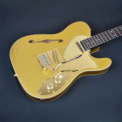 Custom Pre-order! Thinline Telecaster w/ Vega-Trem Tremolo HH Gold DiMarzio Tone Zone Kluson Icon image 1