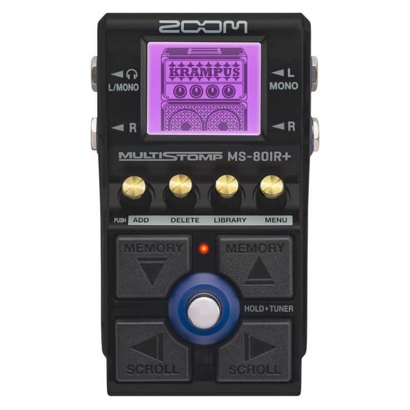 Zoom MS-80IR Plus MultiStomp Amp and Cabinet Modeler Guitar Effects Pedal image 1