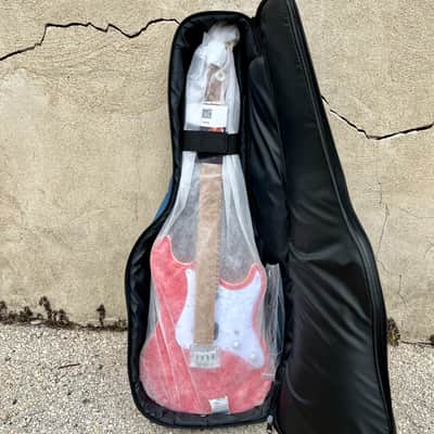 Flight Pathfinder Baritone RD Rock Series Basswood Body Roasted Maple Neck 4-String Baritone Ukulele w/ Gig Bag image 1
