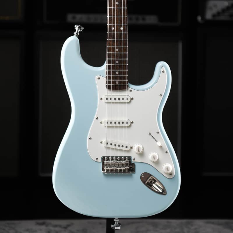 Upgraded Squier Classic Vibe ’70s Stratocaster – Sonic Blue Sweetwater Exclusive image 1