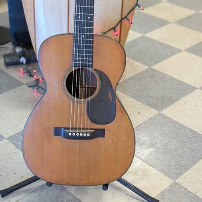 1955 C.F. Martin 0-18 Acoustic Guitar - Natural Spruce/Mahogany (Vintage) w/ Hardshell Case image 2