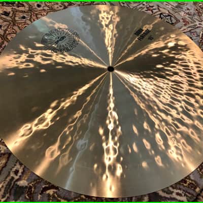 Paiste Vault Release 0047: Sound Creation 18" Dark Flatride Flat Ride from 1985 IMMACULATE COLLECTOR GRADE NOS Mint Formula 602 alloy gem! image 5