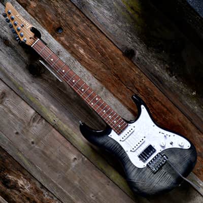 Ibanez AZ22S1F-TKS Standard 2025 - Present - Transparent Black Sunburst w/ Gig Bag image 2