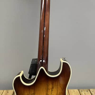 Zuwei Semi hollow Tobacco Burst Guitar image 8