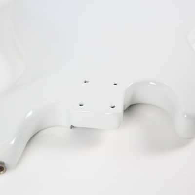 1972 Vintage Fender Jazz Bass BODY White Re-fin 1970s USA Guitar image 11