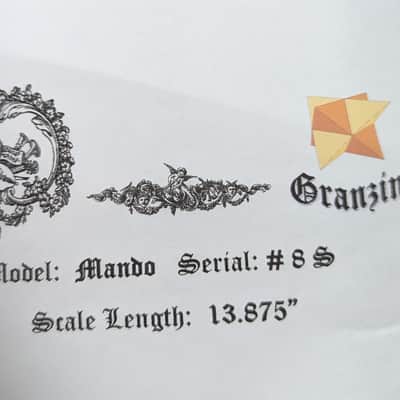 Granzin Mando SN 8S custom handcrafted mandolin image 9