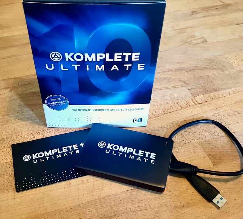 Native Instruments - Komplete 10 Ultimate Full Version incl. Hard Drive, Serial Card and Transfer ID image 1