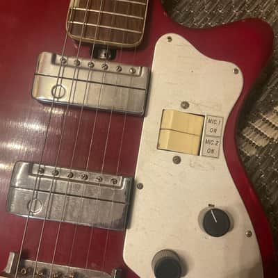 Teisco ET-200, E-200 1960’s - Cherry Red image 3