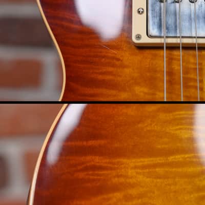 Gibson Custom Demo Shop '59 Reissue Les Paul Standard Flame Maple Top Iced Tea Burst 2020 w/OHSC image 16