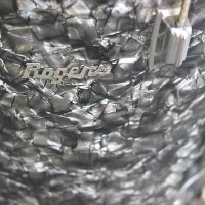Rogers Holiday 16 x 16 floor tom fullerton 1960's  - black diamond pearl image 3