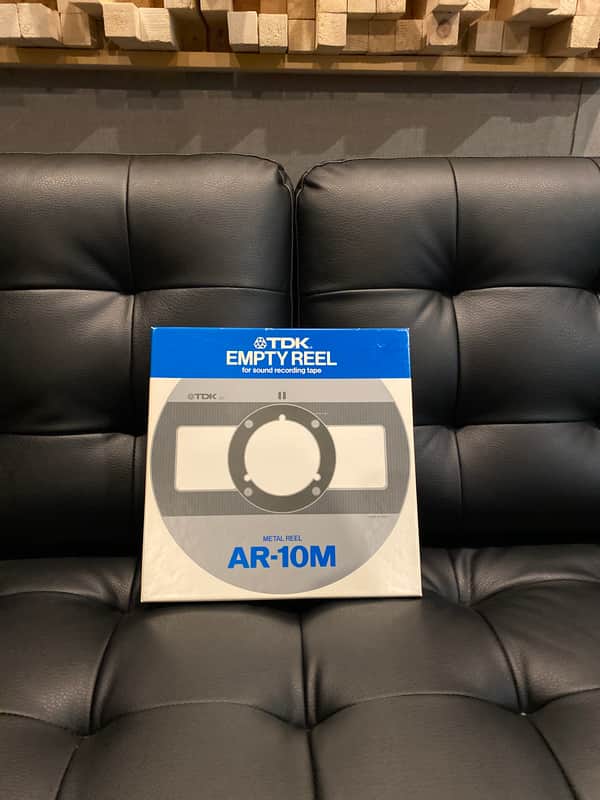 TDK AR-10M Empty Metal Reel 1/4” image 1