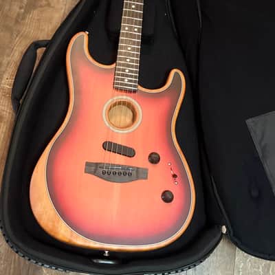 Fender American Acoustasonic Stratocaster 2021 - 3 Color Sunburst image 6