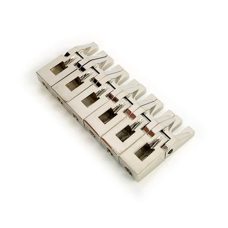 Genuine Floyd Rose FRX Bridge Saddles - Nickel image 1