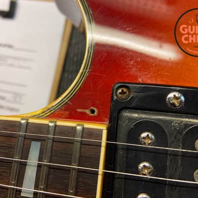 1980 Yamaha SG-700 Cherry Sunburst – Locking Tuners – Japan Vintage image 10