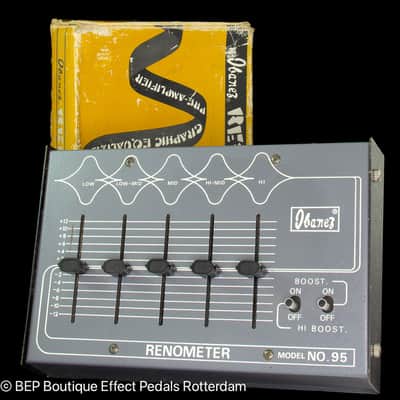 Ibanez Renometer graphic equalizer booster 1970's Japan image 1