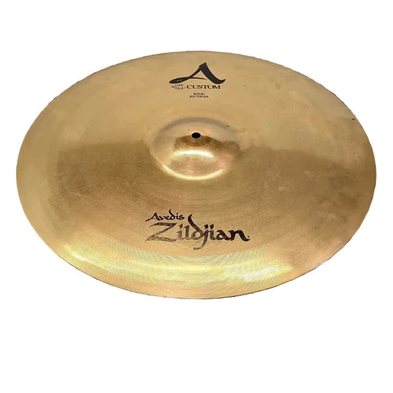 Used Zildjian A Custom Ride Cymbal 20" - Very Good image 1