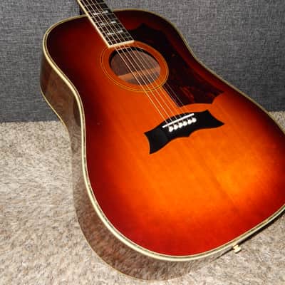 MADE IN JAPAN 1992 - MORRIS MG60 - SIMPLY SUPERB - GIBSON STYLE - ACOUSTIC GUITAR image 3