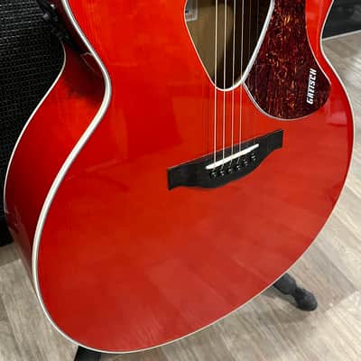 Gretsch G5022CE Rancher Jumbo Cutaway Electric 2010s - Savannah Sunset image 3
