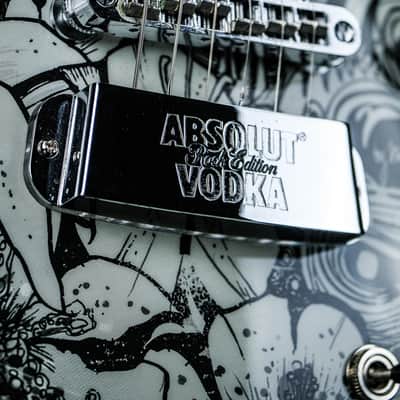 2010 Hagström Ultra Swede Absolut Vodka Rock Edition Ltd. by Nina Volmer image 8